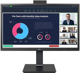 LG 24BP75CP-B - Monitor - 23,8" Full HD IPS 75Hz - Zwart