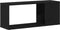 vidaXL - TV-meubel - Wit - 80x24x32 - cm - Gelaagd - Hout