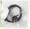 Nedis UK-Voedingskabel - UK Male - IEC-320-C7 - 2.00 m - Ja - 2x 0.75 mm² - Koper - Rond - Vernikkeld - UK - PVC - Stekkertype: UK / Type-G - 250 V AC - 3 A - Zwart