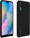 Huawei P20 - Silicon Case Hoesje - Zachte siliconen oppervlak - Zwart