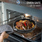 Koekenpan met deksel Non Stick Deep Saute Pan - Wok met extra handvat - 28 cm - Keramische coating - RVS - Inductie