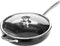 Koekenpan met deksel Non Stick Deep Saute Pan - Wok met extra handvat - 28 cm - Keramische coating - RVS - Inductie