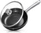 Koekenpan met deksel Non Stick Deep Saute Pan - Wok met extra handvat - 28 cm - Keramische coating - RVS - Inductie