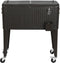 Koelbox DKD Home Decor Bruin Metaal Synthetische rotan 76 L 83 x 48 x 86 cm