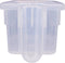 Koelkast Organizer 1,58L - 35 x 7,5 x 6 CM - Koelkast Opbergbak met Handvat - Vaatwasser Bestendig - Organiseer Koelkast en Keukenkastjes - Kunststof - Transparant