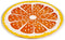 koelmat voor huisdieren Oranje (36 x 1 x 36 cm)