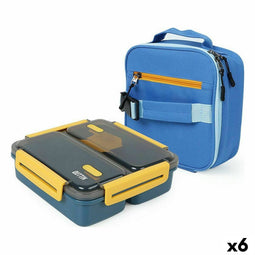 Koeltas Quttin Lunchbox 22 x 22 x 8 cm (6 Stuks)