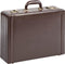 Koffer attache rillstab president donkerbruin