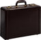 Koffer attache rillstab president donkerbruin