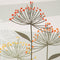 Kofferset 34,5 x 24,5 x 14 cm Blommor Canvas DMF (2 Onderdelen)