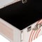 Kofferset 34,5 x 24,5 x 14 cm Blommor Canvas DMF (2 Onderdelen)