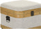 Kofferset DKD Home Decor Hout Polyester (80 x 42 x 42 cm)