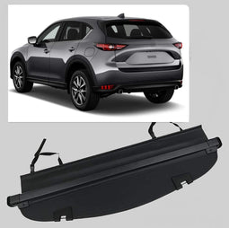 Koffferbakafscherming - Hoedenplak - Intrekbaar - Zwart - Geschikt voor Mazda Cx-5 2019-2021z
