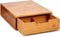 Koffie cup/capsule houder/dispenser lade bamboe hout 30 x 30 x 10 cm - Ladekastje Nespresso/dolce Gusto cups