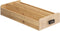 Koffie cup/capsule houder/dispenser lade bamboe hout/metaal blauw 30 capsules - Koffiecups ladekastje Nespresso/dolce Gusto