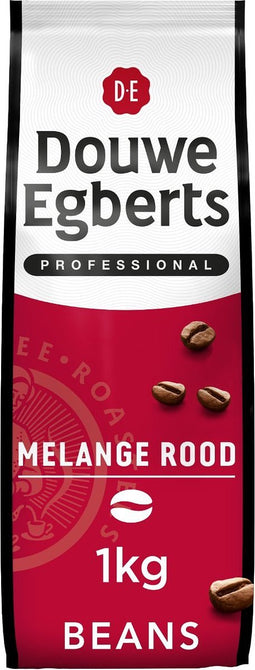 Koffie Douwe Egberts bonen Melange Rood 1kg