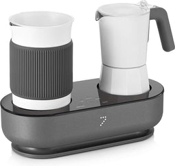 Koffie- Espresso zetapparaat - Percolator en Melkopschuimer in één apparaat