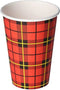 Koffiebeker karton 180cc / 7.5 oz | Schotse Ruit | 180 ml | Doos 2500 stuks