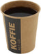 Koffiebeker - Kartonnen beker - Koffie cup - 177ml - Koffiebeker bedrukt - Altijd Koffie