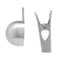 Koffielepel Roestvrij staal 17,5 x 17,5 x 2,5 cm (24 Stuks) Klemt