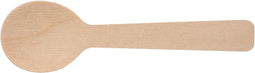 Koffielepel, uit hout, gecoat, 96 mm, pak van 100 stuks