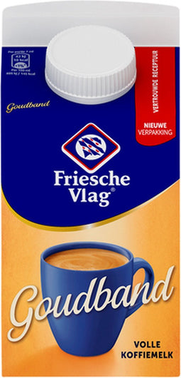 Koffiemelk Friesche vol goudband 455ml