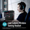 Kofire UG-06 2.4GHz Draadloze Gaming Headset - Bluetooth koptelefoon - Verborgen microfoon - Geschikt voor PS4/PS5, Nintendo Switch - Zwart