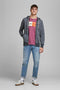 JACK&JONES ORIGINALS JORTONS - Sweat Zip Hood - Heren Vest - M