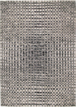 Landscape Cliff Charcoal 1027 Vloerkleed - 140x200 - Rechthoek - Laagpolig Tapijt - Modern - Taupe, Zwart_wit
