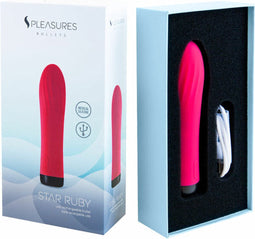 Kogel Vibrator S Pleasures Roze (13,7 x 3,5 cm)