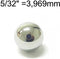 Kogels Marabu 1A - 5/32 - 3.969mm (per gros)