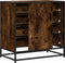 vidaXL - Ladekast - 70x41x70 - cm - bewerkt - hout - gerookt - eikenkleurig