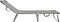 vidaXL - Opvouwbare - Ligbed - 2 - stuks - Draagbaar - Grijs - 600D - Oxford - Voortent