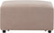 KOHLO - Ottomaan - Taupe - Polyester