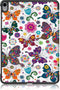 3-Vouw sleepcover hoes - Geschikt voor iPad Air (2022 / 2020) 10.9 inch - Vlinders