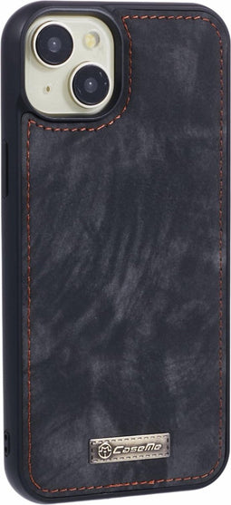 Caseme Geschikt voor iPhone 15+ / 15 Plus hoesje - Backcover - Zwart