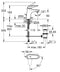 GROHE Eurostyle New - Wastafelkraan M size ES - Waterbesparend - Chroom