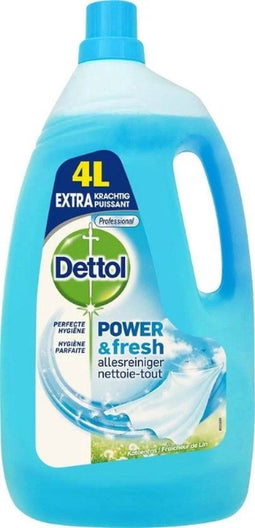 Dettol - Allesreiniger - Power & Fresh - Katoenfris - 4L