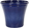 KOKKINO - Plantenbak - Blauw - 46 cm - Klei-vezelmengsel
