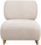 KOKKOLA - Fauteuil - Beige - Polyester