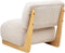 KOKKOLA - Fauteuil - Beige - Polyester