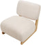 KOKKOLA - Fauteuil - Beige - Polyester