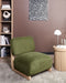 KOKKOLA - Fauteuil - Groen - Polyester