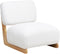 KOKKOLA - Fauteuil - Wit - Polyester
