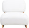 KOKKOLA - Fauteuil - Wit - Polyester