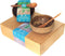 Kokoskommen met eetlepel - Set van 2 - zero waste - handgemaakt - duurzaam cadeau - geschenkdoos - coconut bowl