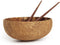 Kokoskommen met eetstokjes - Set van 2 - zero waste - handgemaakt - duurzaam cadeau - geschenkdoos - coconut bowl