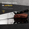 Koksmes damaststaal - Elegance serie - VG-10 Japans damascus - 67 lagen staal - VDN