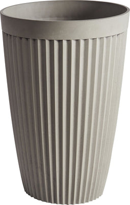 KOLA - Bloempot - Grijs - ⌀ 39 cm - Steenmengsel