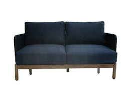 KOLBE 2 SEATER SOFA (000314) - STEEL NAVY BLUE